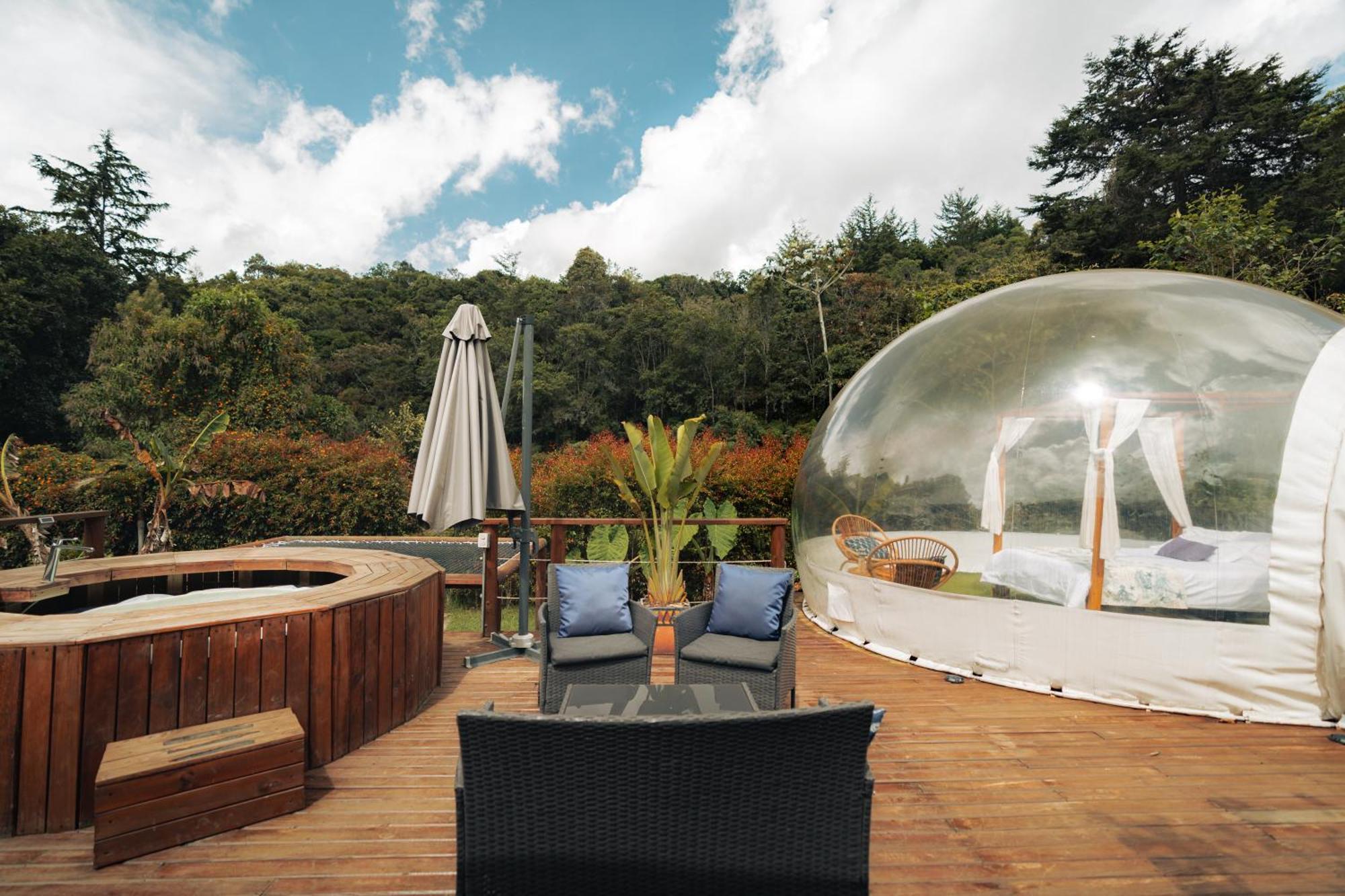 Bubblesky Glamping 15 Min From Medellin Rionegro Exterior foto