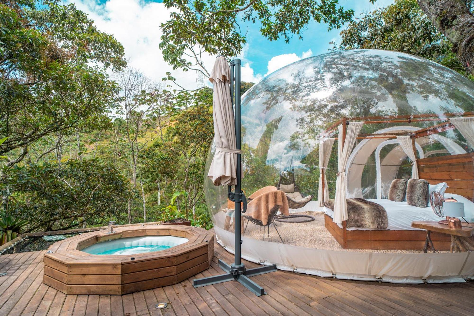 Bubblesky Glamping 15 Min From Medellin Rionegro Exterior foto